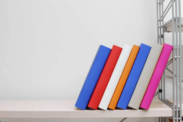 Stapel Boeken Plank — Stockfoto