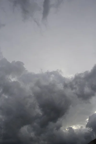 Cielo Está Lleno Nubes Lluvia — Foto de Stock