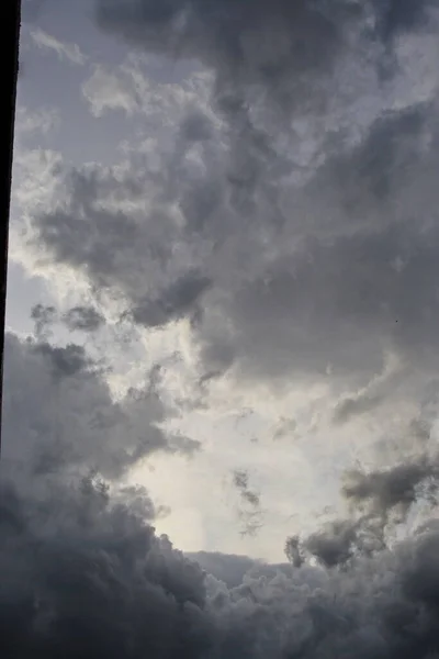 Cielo Está Lleno Nubes Lluvia — Foto de Stock