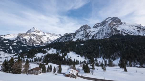 Video Timelapse Gstaad — Video Stock