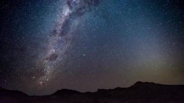  Samanyolu 'nun dönüşü ve Namib Çölü' nde yıldızlar, Afrika 'da gece gökyüzü