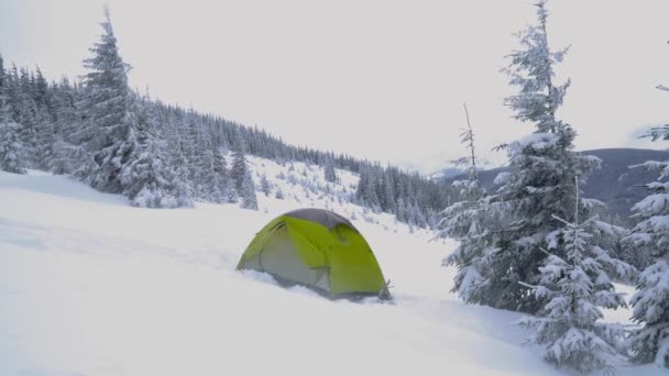 Voyage Hiver Dans Les Montagnes — Video