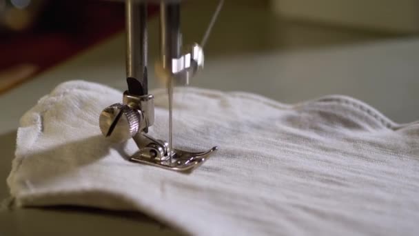 Aiguille Machine Coudre Ralenti — Video