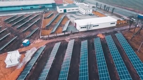 Wideo Paneli Słonecznych Farm — Wideo stockowe