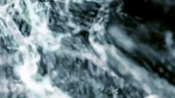 Video Aqua Stänk Partiklar — Stockvideo