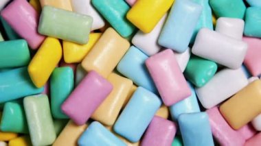 Farklı Renkler Çiğneme Pastel Rengi