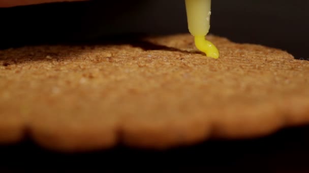 Ritning Ingefära Cookies — Stockvideo