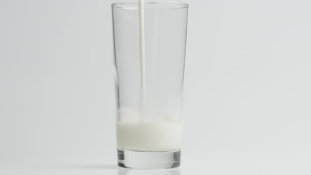 Leche Fresca Vaso — Vídeos de Stock