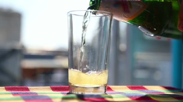 Vidéo de verre de bière