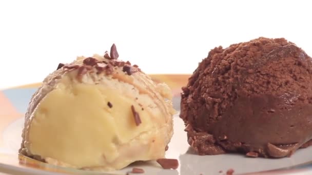 Vidéo Dessert Crème Glacée — Video