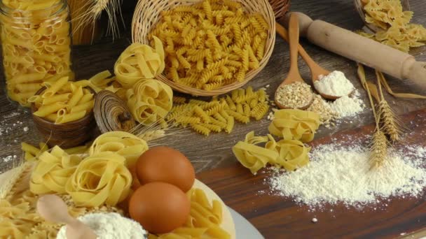 Video Della Pasticceria Maccheroni — Video Stock