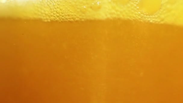 Vidéo de Macro jus frais