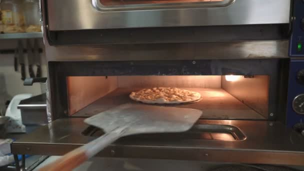 Pizza Bakken Oven — Stockvideo