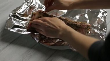 Et Izgara İçin Hazırlanıyor