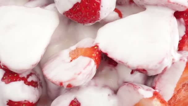 Vidéo Fraises Crème — Video