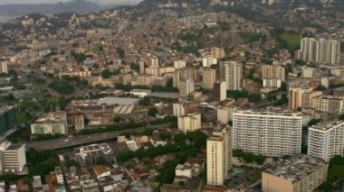 Rio de Janeiro, Brezilya 'daki hava görüntülerinin haritası.