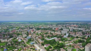 Aerial View City Berdichev, Ukrayna