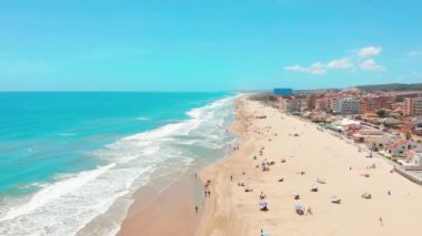 İspanya, Costa Blanco 'nun Güzel Sahilleri' nin Hava Manzarası