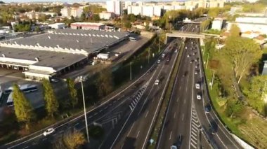 Yoğun Şehir Trafiğinin Videosu