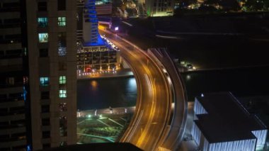  Dubai Gece Sokak Trafiği Zaman aşımı