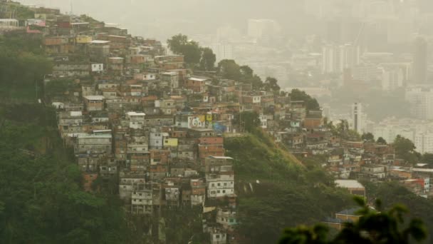 Vídeo Das Imagens Das Casas Hillside — Vídeo de Stock