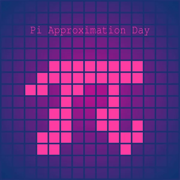 Approximation Day Vector Illustratie — Stockvector