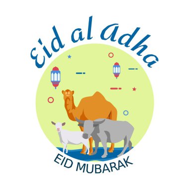 Kurban Bayramı Vektörü. Görüntü