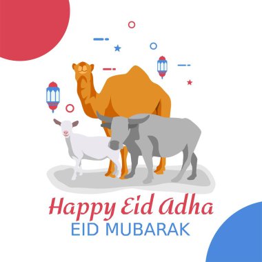 Kurban Bayramı Vektörü. Görüntü