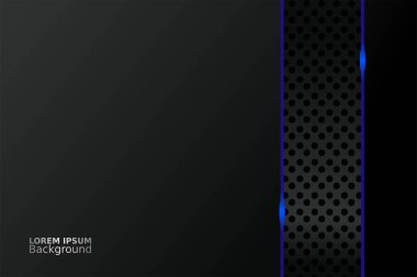 soyut metalik mavi çerçeve düzeni tasarım teknik yenilik kavramı arka plan vektör illüstrasyon kurumsal tasarım şablonu