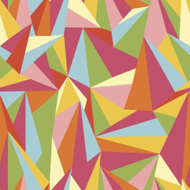 Üçgen dikişsiz vektör deseni