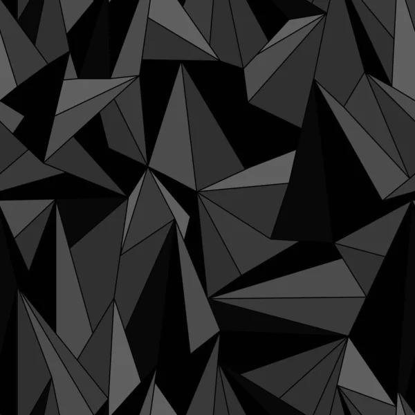 Серый Треугольный Бесшовный Векторный Фон — стоковый вектор