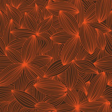 Zentangle çiçekleri pürüzsüz desen