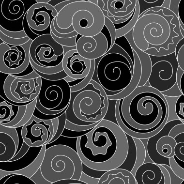 Gri sarmal, pürüzsüz desen