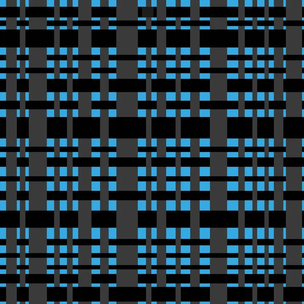 Zwart Raster Naadloze Achtergrond — Stockvector