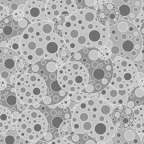 Light Bubbles Seamless Pattern — Stock Vector