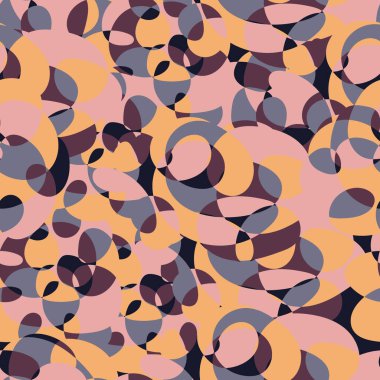 Kusursuz arkaplanda soyut süs