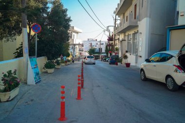 Yunanistan 'ın Naxos adasının ana şehri 