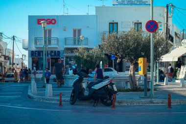 Yunanistan 'ın Naxos adasının ana şehri 