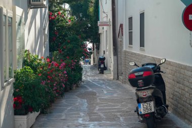 Yunanistan 'ın Naxos adasının ana şehri 