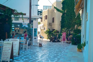 Yunanistan 'ın Naxos adasının ana şehri 
