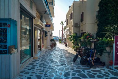 Yunanistan 'ın Naxos adasının ana şehri 