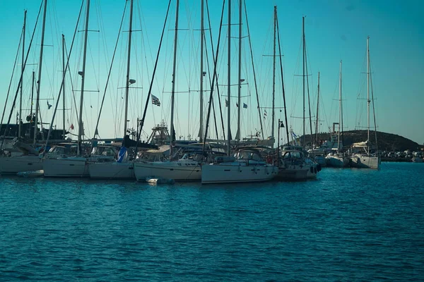 Naxos Limanı Denizi — Stok fotoğraf