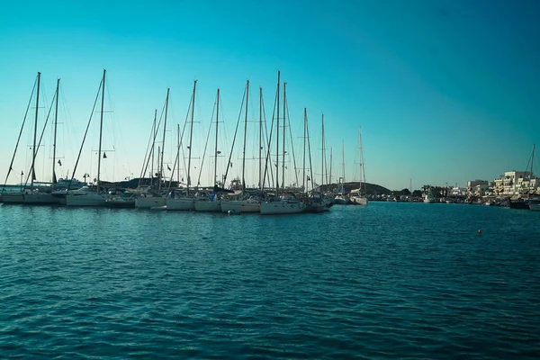 Naxos Meer Und Hafen — Stockfoto