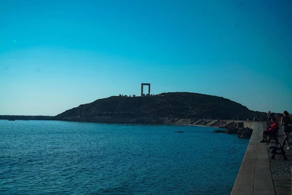 Mar Porto Naxos — Fotografia de Stock