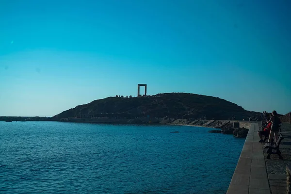 Mar Porto Naxos — Fotografia de Stock