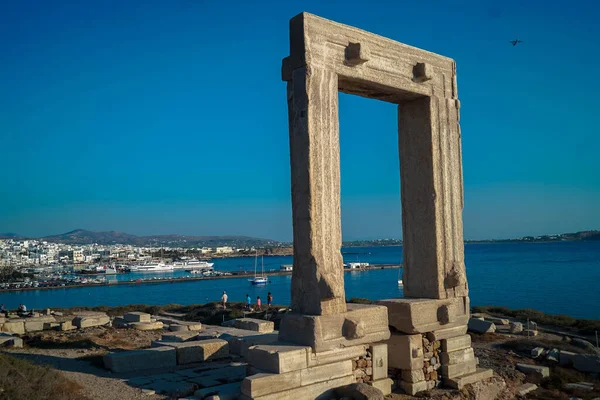 Local Antigo Templo Mycaenean Ilha Naxos — Fotografia de Stock