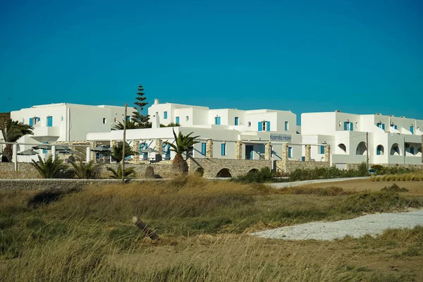 パロス島の白い建物 — ストック写真