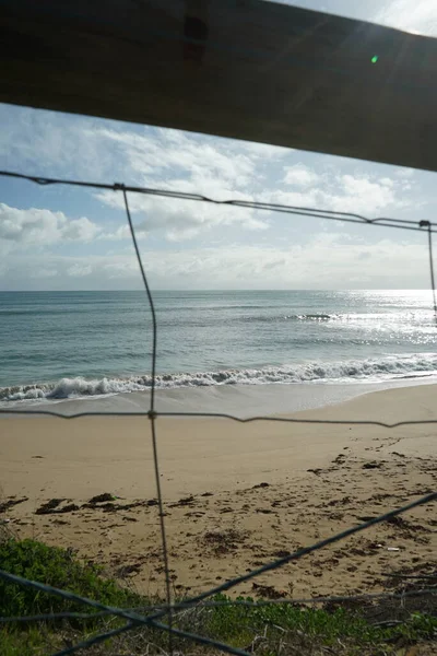 Mandurah Stranden Består Sand Byggnader Hav Och Människor Västra Australien — Stockfoto