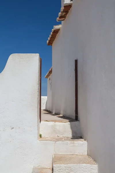 Weiße Farbe Der Fassade Der Kirche Nossa Senhora Rocha Veranden — Stockfoto