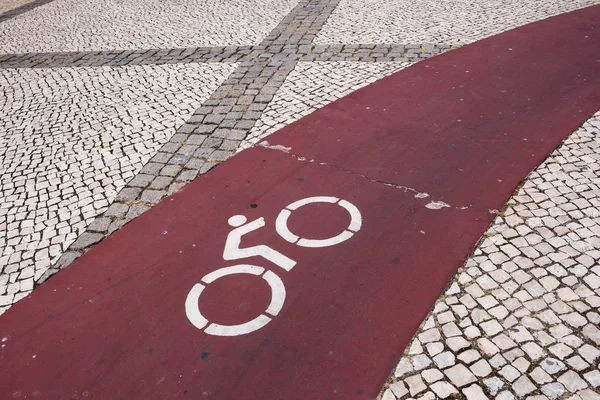Pavimentación Tradicional Los Pavimentos Plazas Portuguesas Patrón Creado Por Combinación —  Fotos de Stock